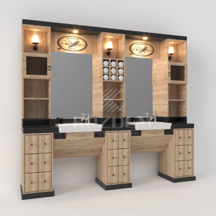 Double Block Barber Unit ( KD 107)